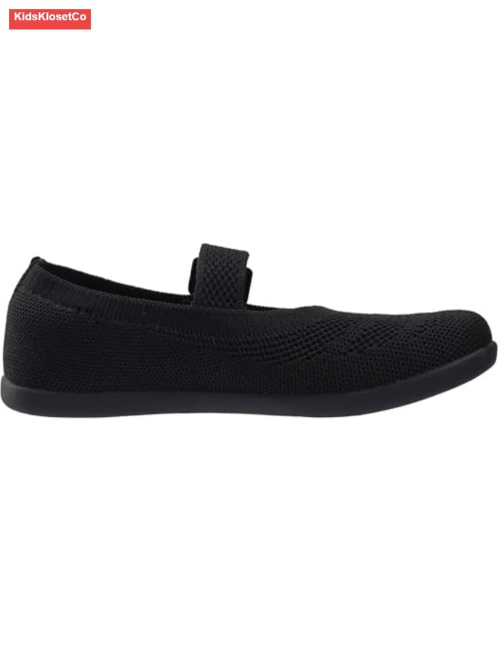 Girls Wide Toe Box Barefoot Mary Jane Flats with Buckle - Comfortable School
